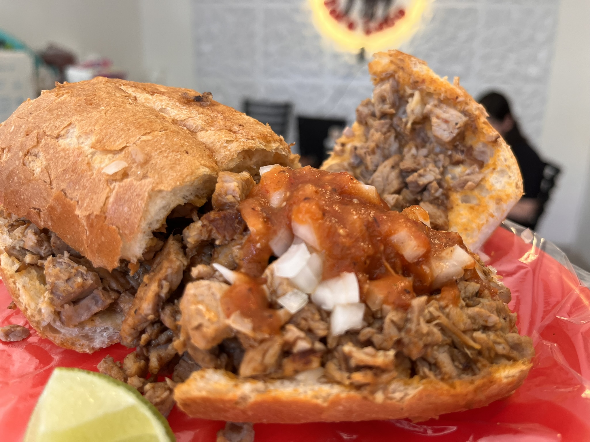 Torta de Birria